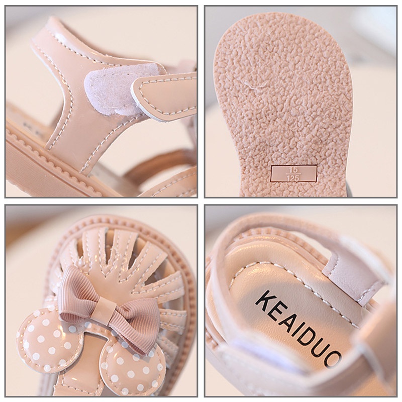 Bololo Giày sandals Đế Mềm Êm Chân Cho Bé Gái Từ 1-2 Tuổi