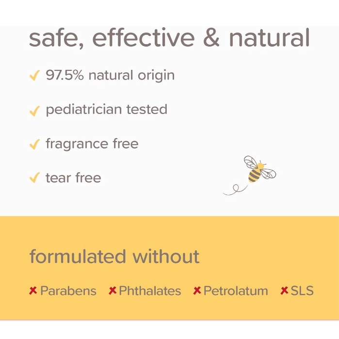 Sữa tắm và gội cho bé Baby Bee Shampoo & Wash