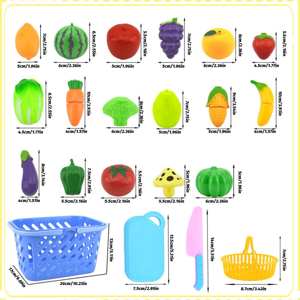 Bộ Đồ Chơi Cắt Lát Trái Cây Cho Bé