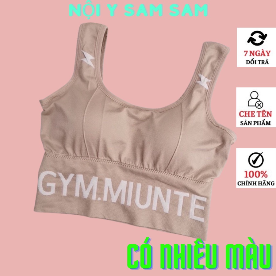 Áo Ngực Nữ SAM SAM Tập Gym Thể Thao Có Mút Nâng Ngực Tháo Rời SAM SAM