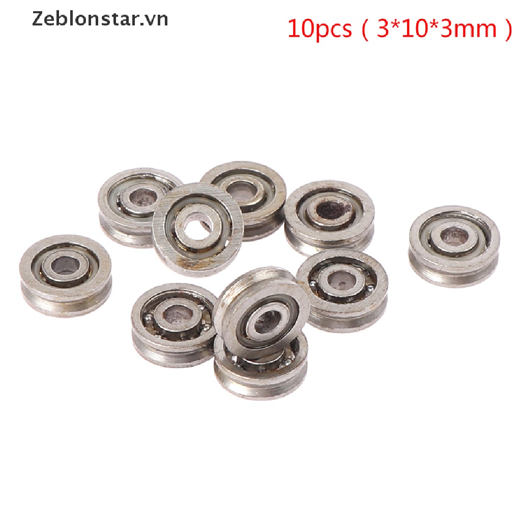 Set 10 Vòng Bi Ròng Rọc Mini V623 Bằng Thép Carbon