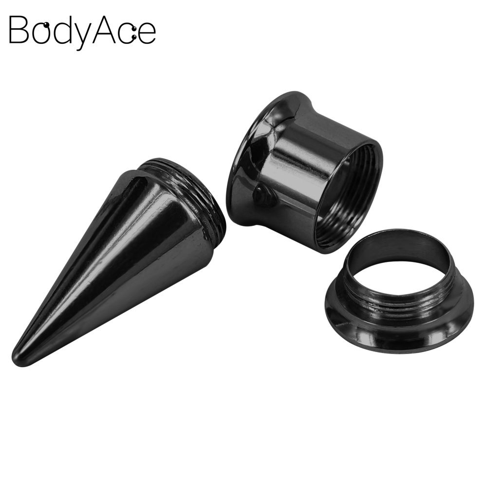 1 Bộ Khuyên Nong Tai Bằng Thép Không Gỉ Cá Tính
