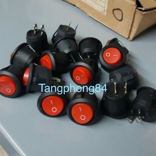 Công tắc on/off tròn 10 cái 60k