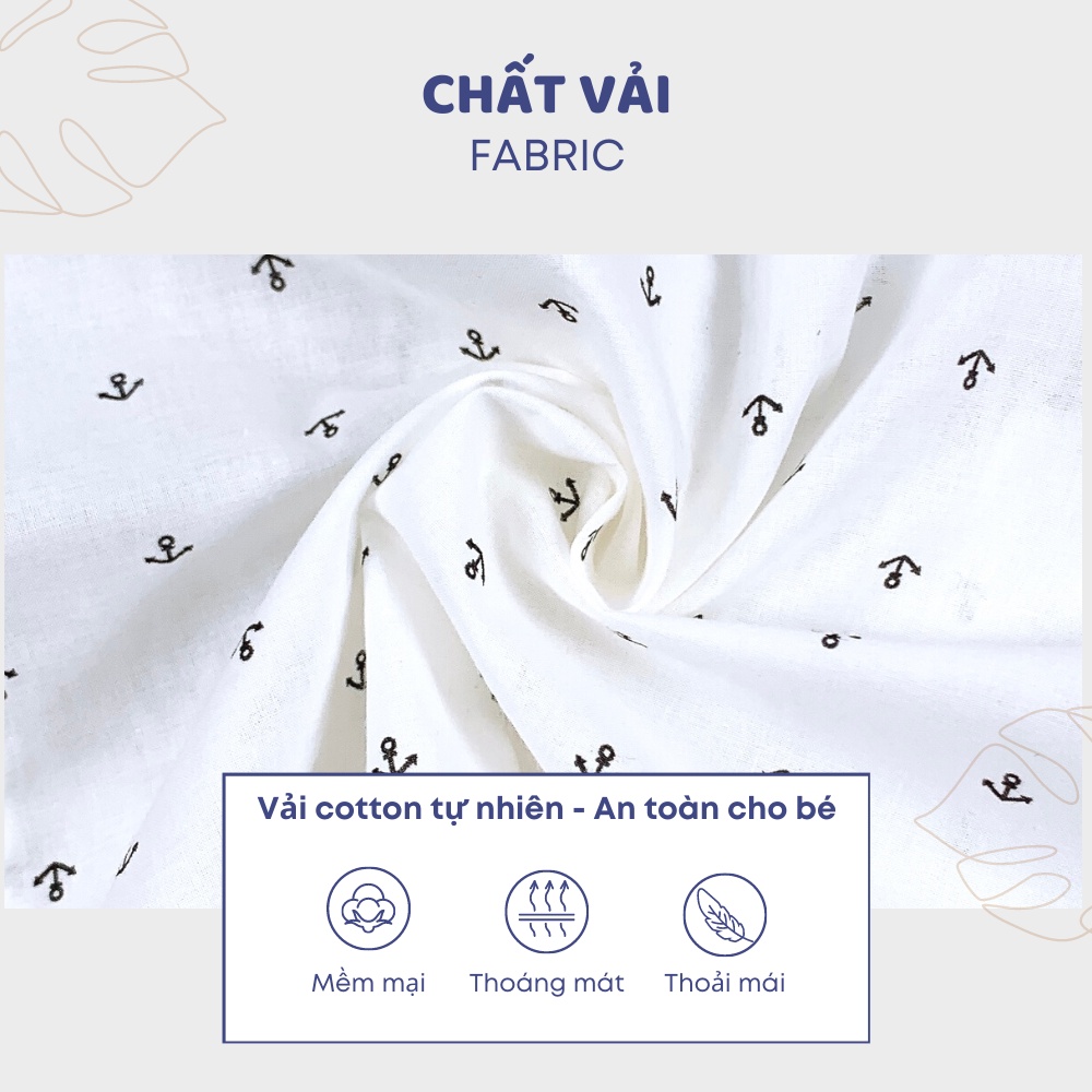 Bộ quần áo sơ mi quần kaki bé trai thời trang Mickey dễ thương, mềm mại, thoải mái - JJ Kids