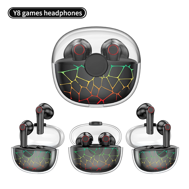 Tai Nghe Chơi Game TWS Bluetooth 5.3 Không Dây Chống Tiếng Ồn Kèm Mic Cho iPhone Android Điện Thoại