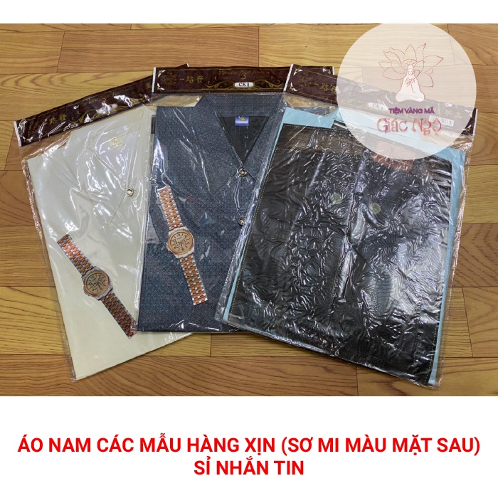 Áo NAM CÁC MẪU LOẠI TỐT XỊN HÀNG NHẬP - VÀNG MÃ GIÁC NGỘ