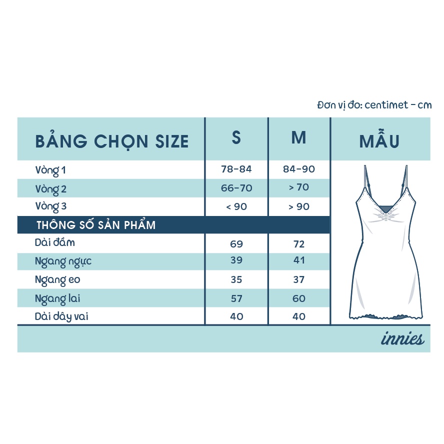 Đầm nữ 2 dây in hoa nhí nhún ngực chất vải thun cotton co giãn và đàn hồi tốt - Innies