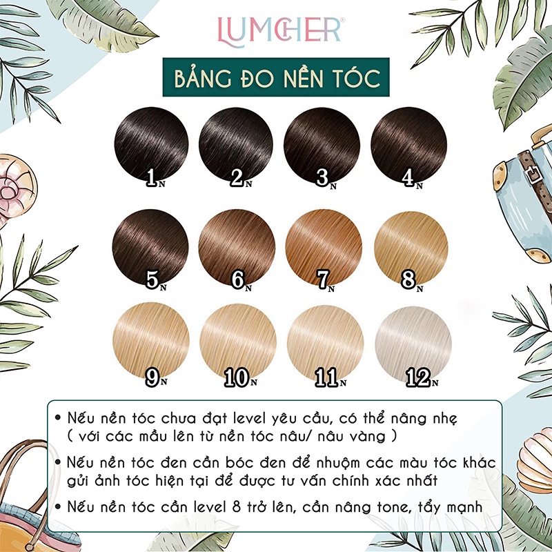 Thuốc Nhuộm Tóc Màu XÁM KHÓI tại nhà LC38 | Lumcher Mall