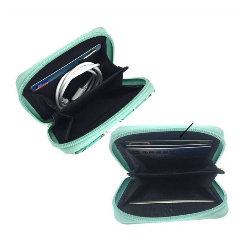 Gấu dâu Lotso Ví Da PU Ngắn Nhiều Ngăn Đựng Thẻ In Hoạt Hình Dễ Thương Cho Học Sinh