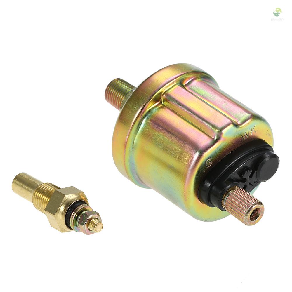 Đồng Hồ Đo Áp Suất Dầu / Nước 52MM 3 Trong 1 Tiện Dụng Cho Xe Hơi / Xe Máy