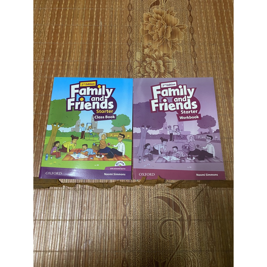 Family and Fiends 2nd Starter, 1,2,3,4,5,6 ( Chọn tuỳ í level 2nd Starter-6 )