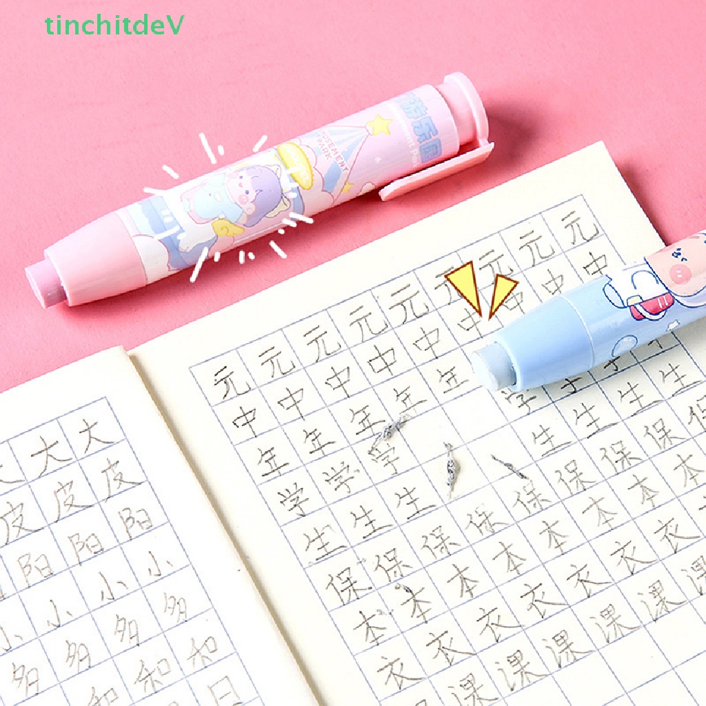 Cục Tẩy Bút Chì Họa Tiết Hoạt Hình Đáng Yêu Tiện Dụng Và Thay Thế