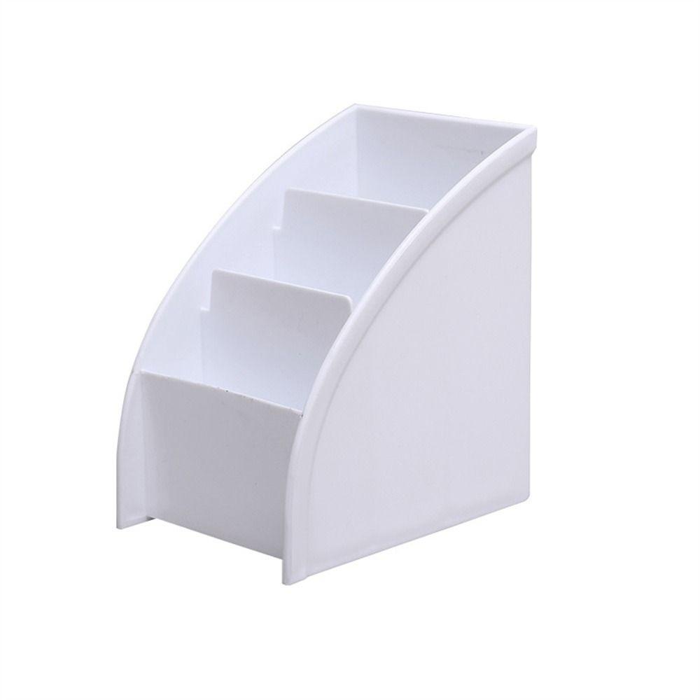 DANILO Giá Đỡ Điều Khiển Từ Xa / Mỹ Phẩm Bằng Nhựa 3 Màu Có Thể Giặt Sạch Tiện Lợi Dành Cho Văn