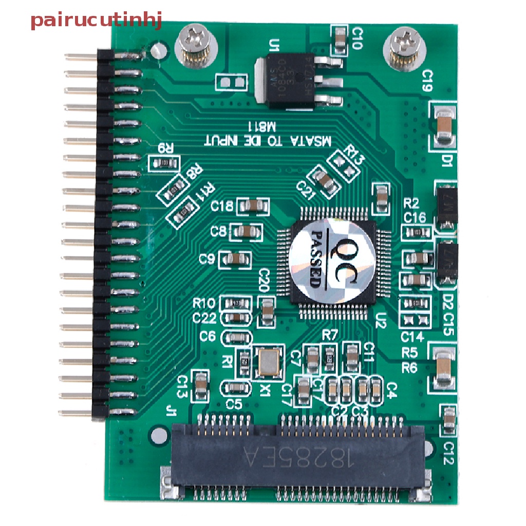 Card Chuyển Đổi mSATA SSD Sang 44Pin IDE mSATA IDE Cho laptop VN
