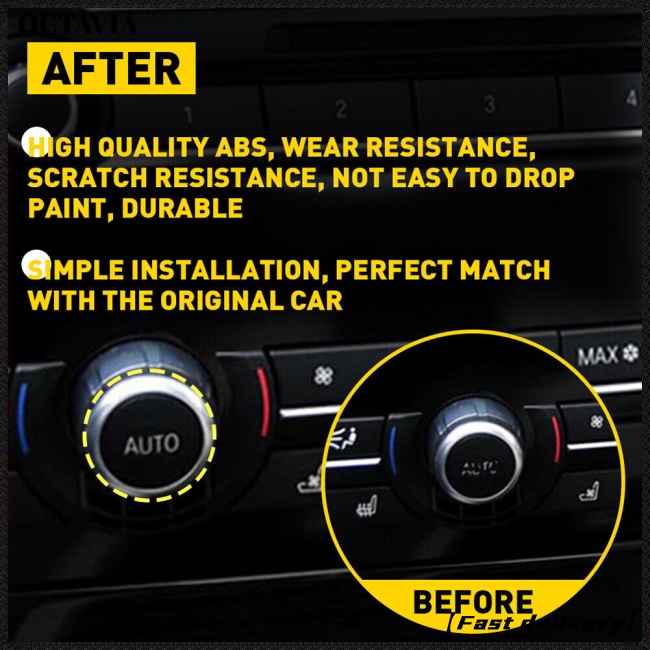 Nút Bọc Nút Điều Khiển Máy Điều Hòa Xe Hơi Bmw 5 6 7 Series X5 X6