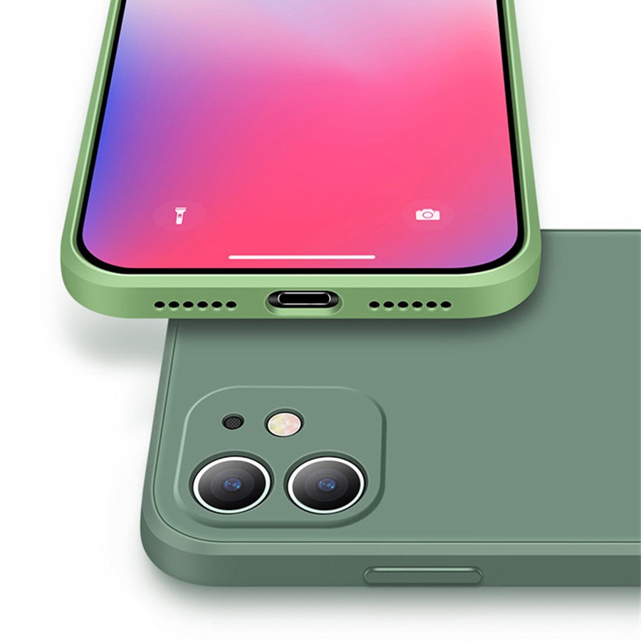 Ốp Điện Thoại Silicon Vuông Chính Hãng Cho OPPO Reno 8Z 7 7Z 6Z 6 5 Pro 3 2Z 2F 4G 5G 2023