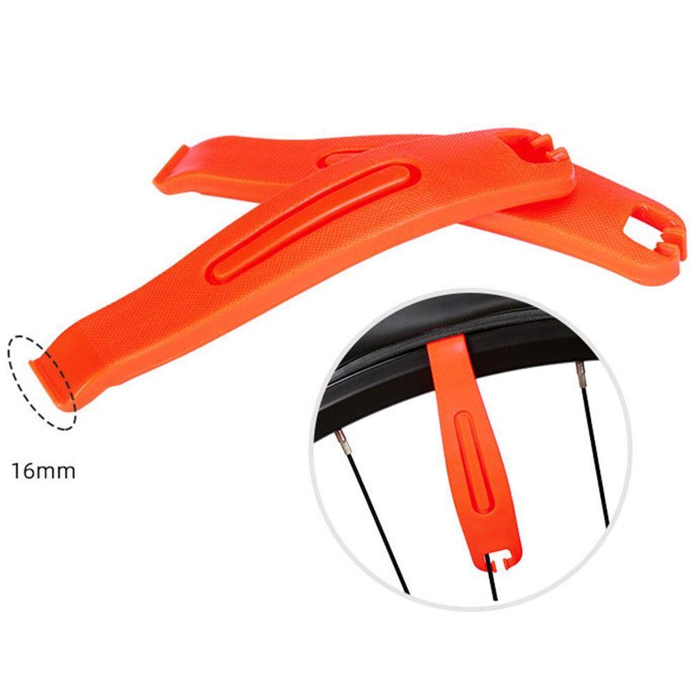 JUNE Bộ 3 Dụng Cụ Tháo Lốp Xe Đạp Màu Đen 12cm Tiện Dụng