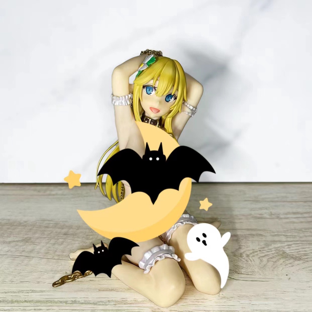 Mô hình nhân vật Elf dáng quỳ có lột cao 18cm
