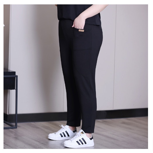 (HÀNG SẴN) Quần Cạp Cao Thời Trang Co Giãn Cho Mẹ Béo AQ15 - Hàng Quảng Châu Cao Cấp