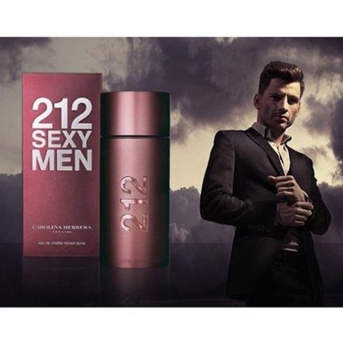 Nước Hoa Carolina Herrera 212 Sexy Men 100ml, Nước hoa nam tính quyến rũ - bingchiliing