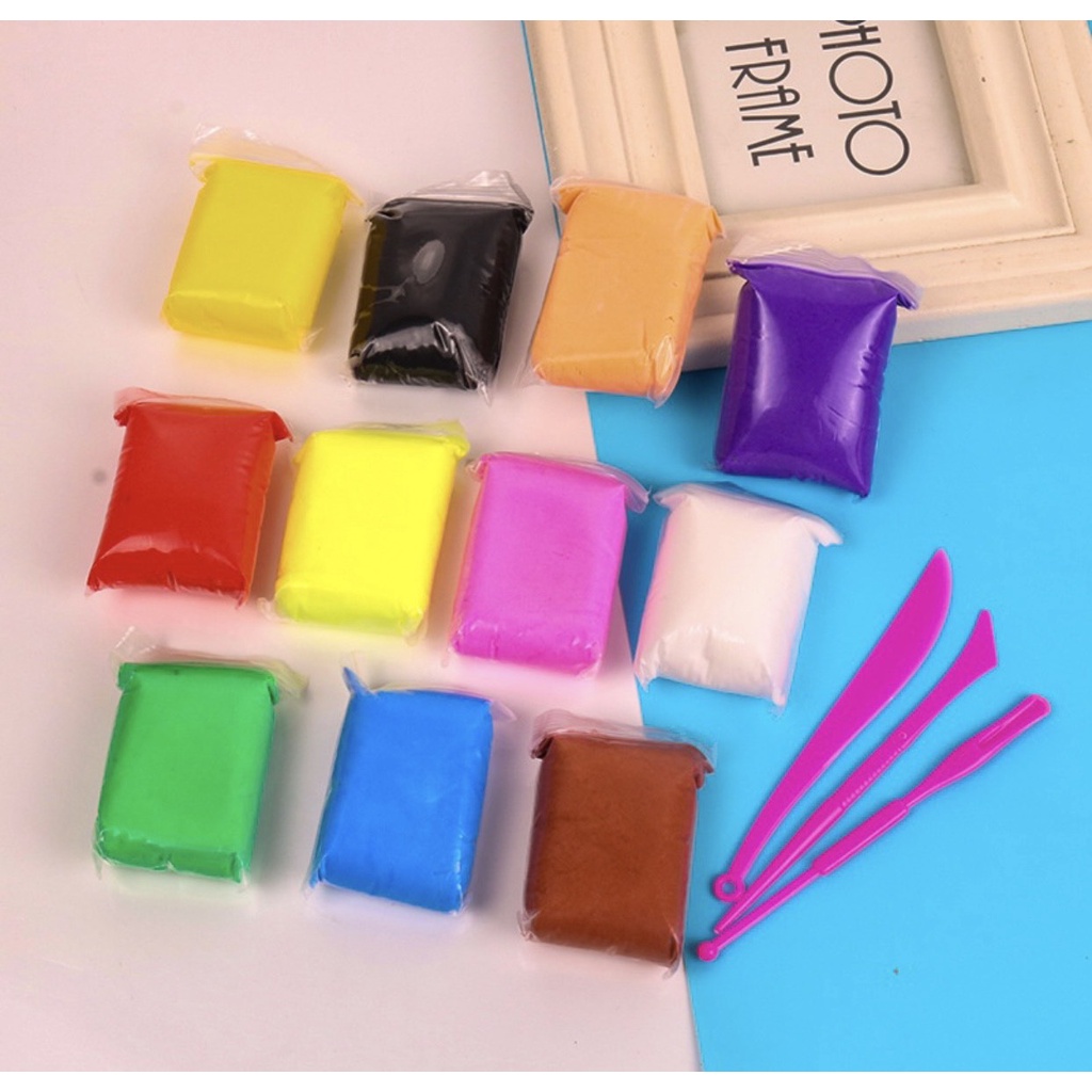 Đất sét tự khô Nhật - lốc 36 màu