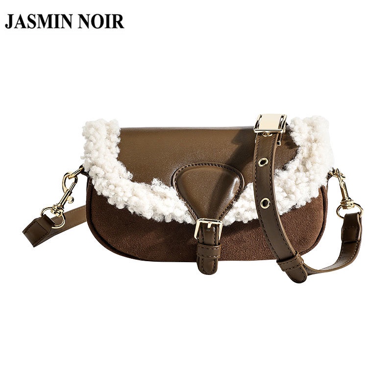 Túi Đeo JASMIN NOIR Chéo Vai Bằng Da PU Thời Trang Sành Điệu Cho Nữ