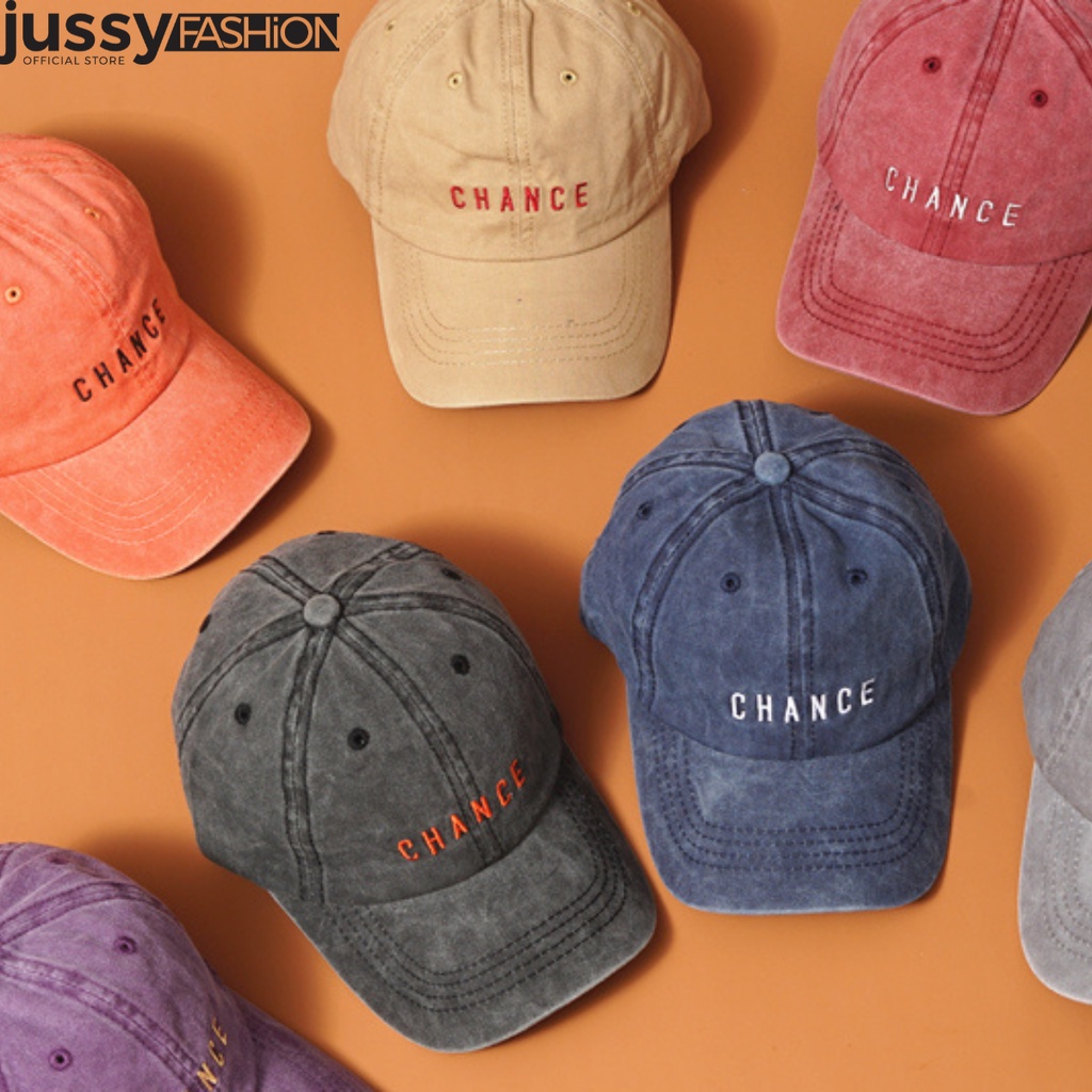 Nón Lưỡi Trai Change Jussy Official Nón Kết Nam Nữ Chất Vải Jean Denim Wash Cao Cấp Form Mềm