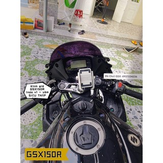 Kính gió gsx150 mẫu indo v1 siêu thấp - gsx r150