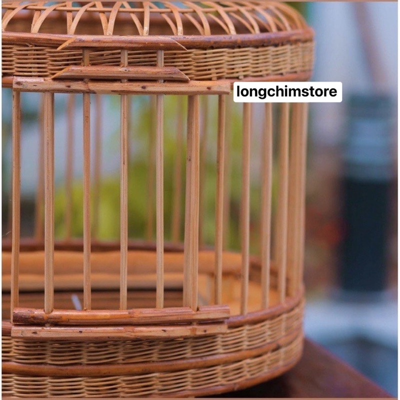 Lồng cu gáy Bắc Giang, lồng nuôi chim cu gáy chất liệu mây
