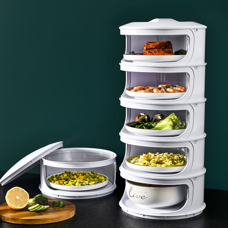 LỒNG BÀN 5 TẦNG GIỮ NHIỆT CHỐNG BỤI , CHỐNG CÔN TRÙNG ĐA NĂNG TIỆN DỤNG