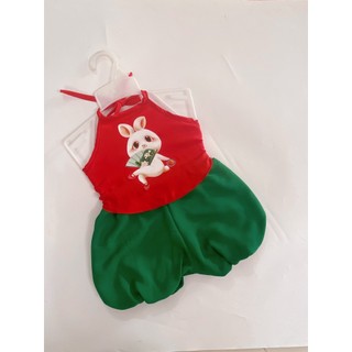 Set yếm thỏ xinh cho bé 6-15kg