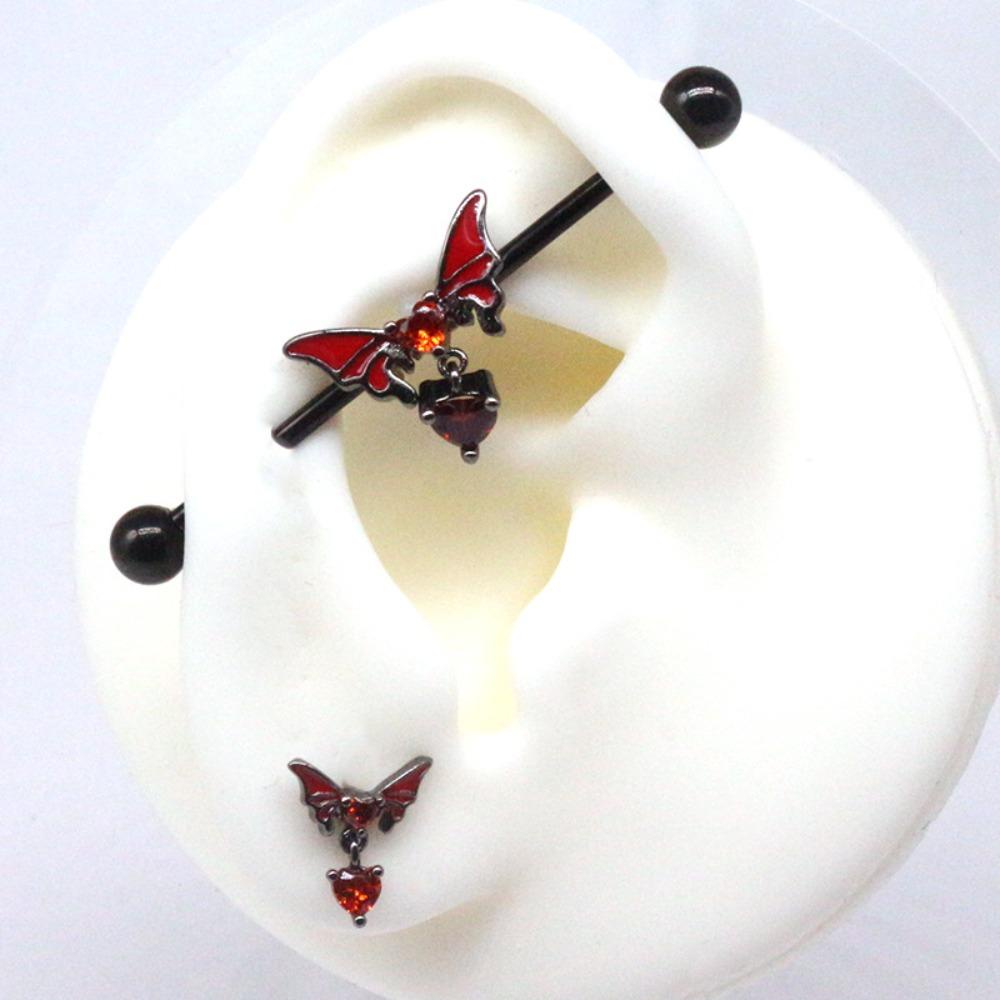 LOMBARD Khuyên RốN HìNh BướM BằNg ThéP Không Gỉ