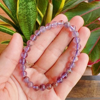 Vòng Super Seven Amethyst