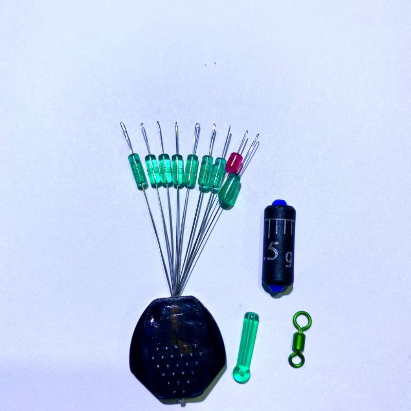 1 Hộp Phụ Kiện Đầy Đủ Làm Trục Thẻo Câu Đơn,Câu Đài Độ Bền Cao☆☆Hộp Phụ Kiện Hồng