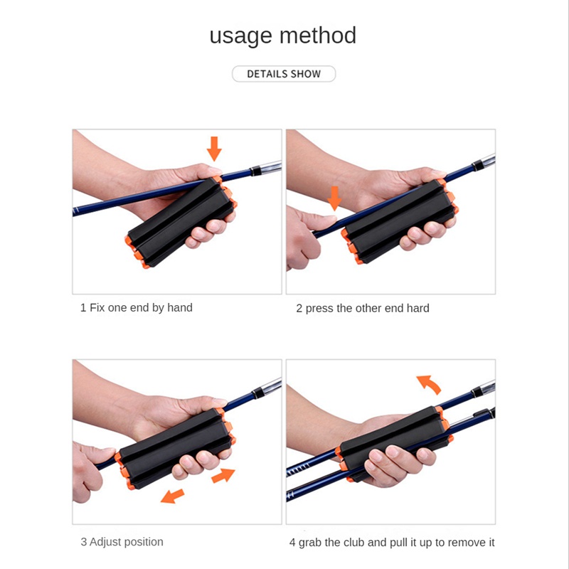 Kẹp Cố Định Gậy Đánh Golf Nhỏ Gọn Dễ Sử Dụng