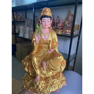 Tượng quan âm tự tại 30cm