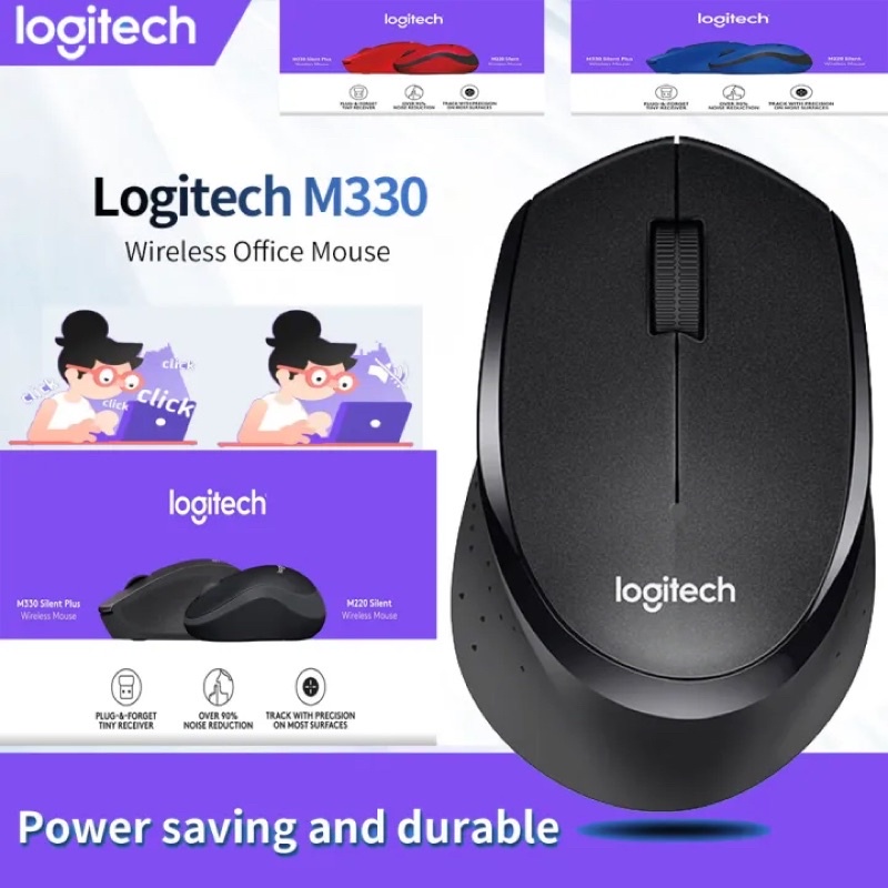 Logitech M330 Chuột không dây Silent Plus