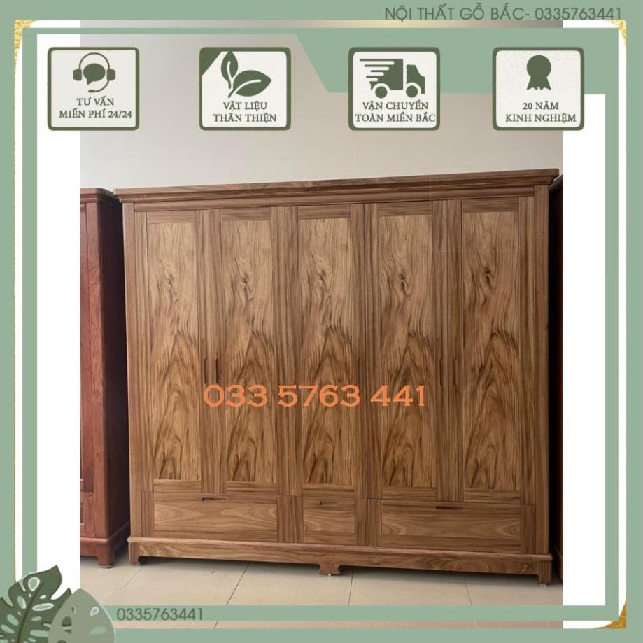 Tủ gỗ quần áo với nhiều kích thước khác nhau, inbox shop chọn kích thước