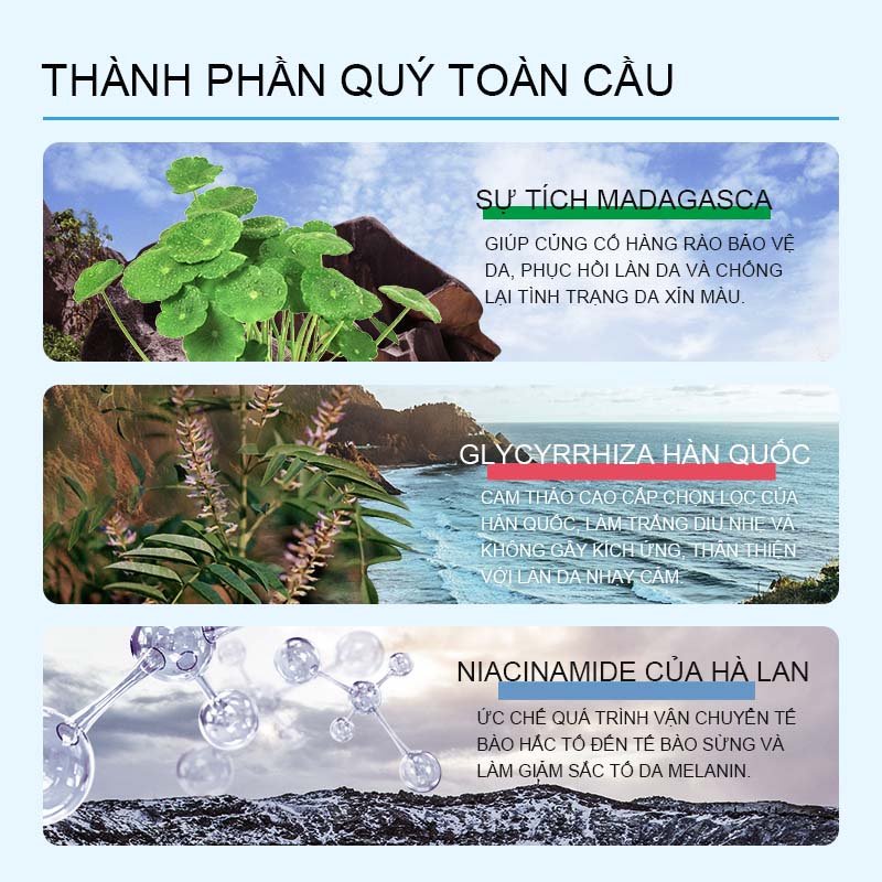 Kem chống nắng trắng da Gmeelan SPF50 GML-FS-50G-01