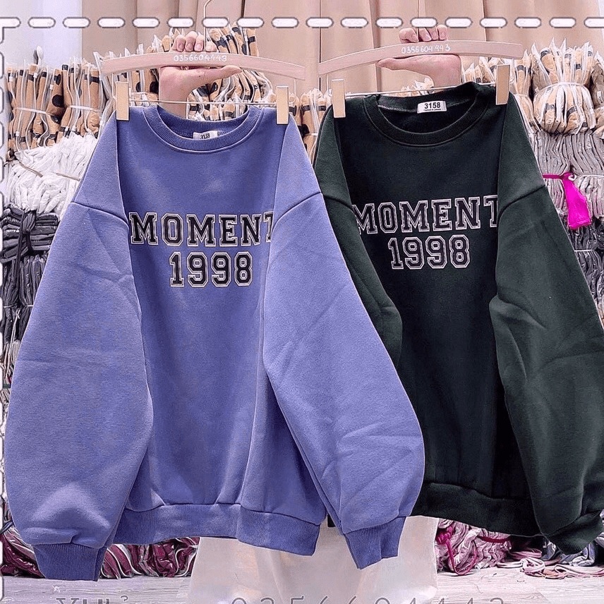 (HCM) Áo khoác nỉ cổ chui trùm đầu - form rộng phong cách hàn quốc siêu xịn -tt thu đông ấm áp cho các chị em KME FASHIO