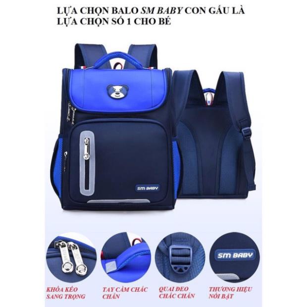 Balo học sinh tiểu học cho bé trai bé gái , cặp học sinh trẻ em cấp 1 từ lớp 1 - lớp 5 chống gù có phản quang