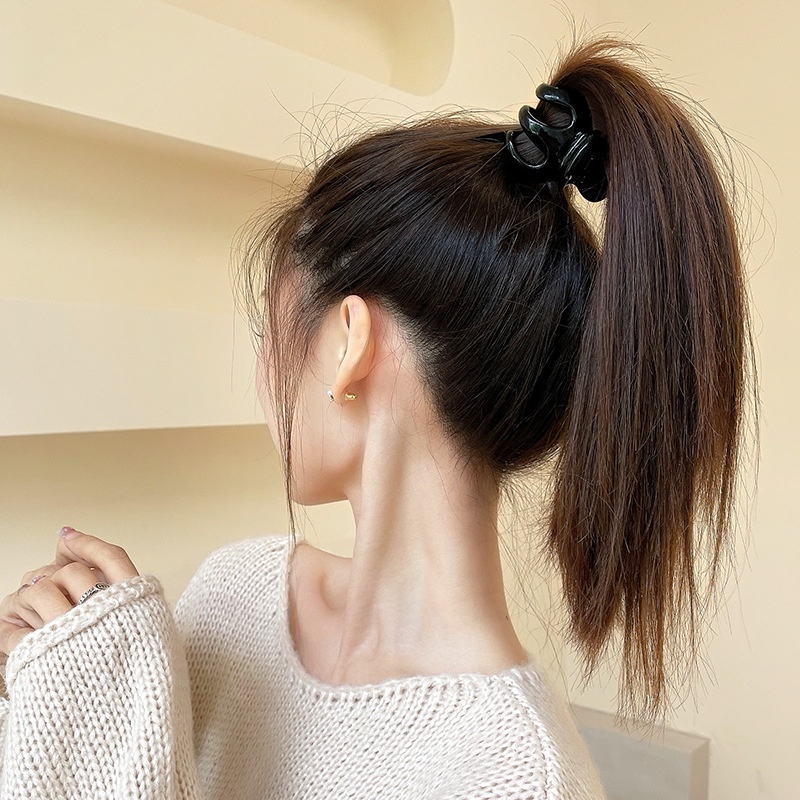 Kẹp Tóc Đuôi Ngựa Cỡ Lớn Thời Trang Cho Nữ