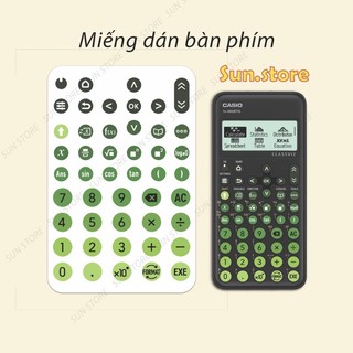 Miếng dán phím máy tính casio 880