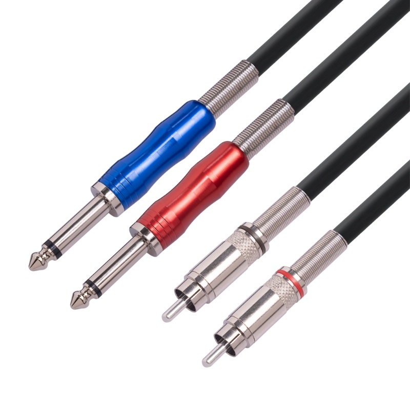 Lidu1 2xRCA Sang 2x6 35 Dây Cáp Bằng Nhôm