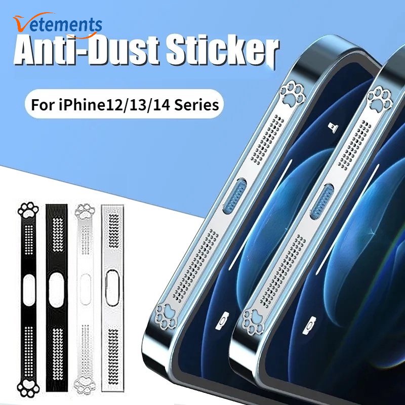 Miếng Dán Kim Loại Dạng Lưới Chống Bụi Cho Loa Điện Thoại