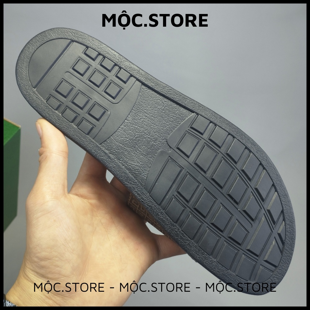 Dép Da Nam Gyvenchy , Dép Da Bò Nam, Dép Nam Quai Ngang , Dép Da Khắc Hoa Văn LazerĐế Cao Su Sang Trọng Êm Ái có BH