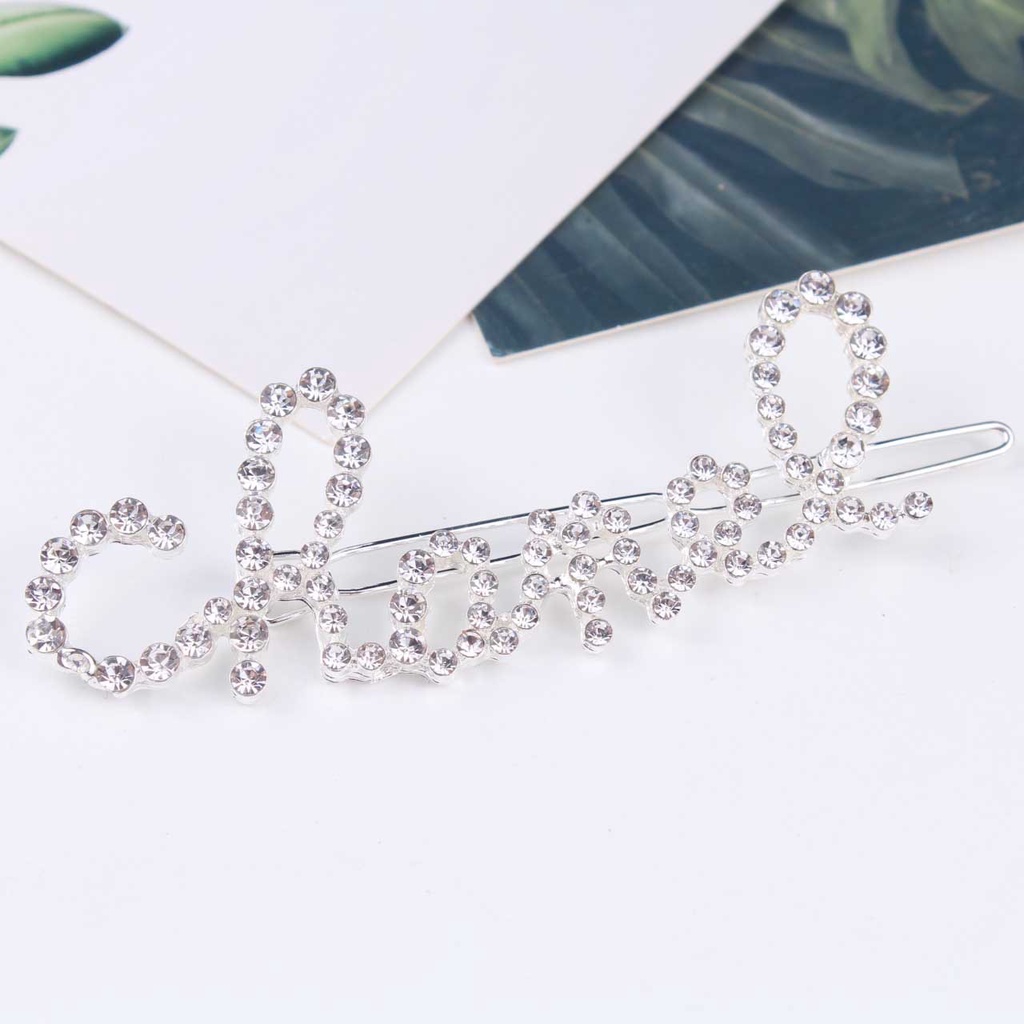 Kẹp Tóc Đính Kim Cương Giả Thời Trang Cho Nữ