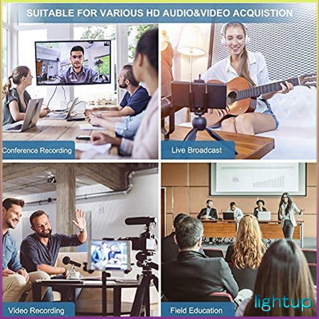 Capture Card USB3.0 To Hdmi-Compatible Video Recorder Box Converter