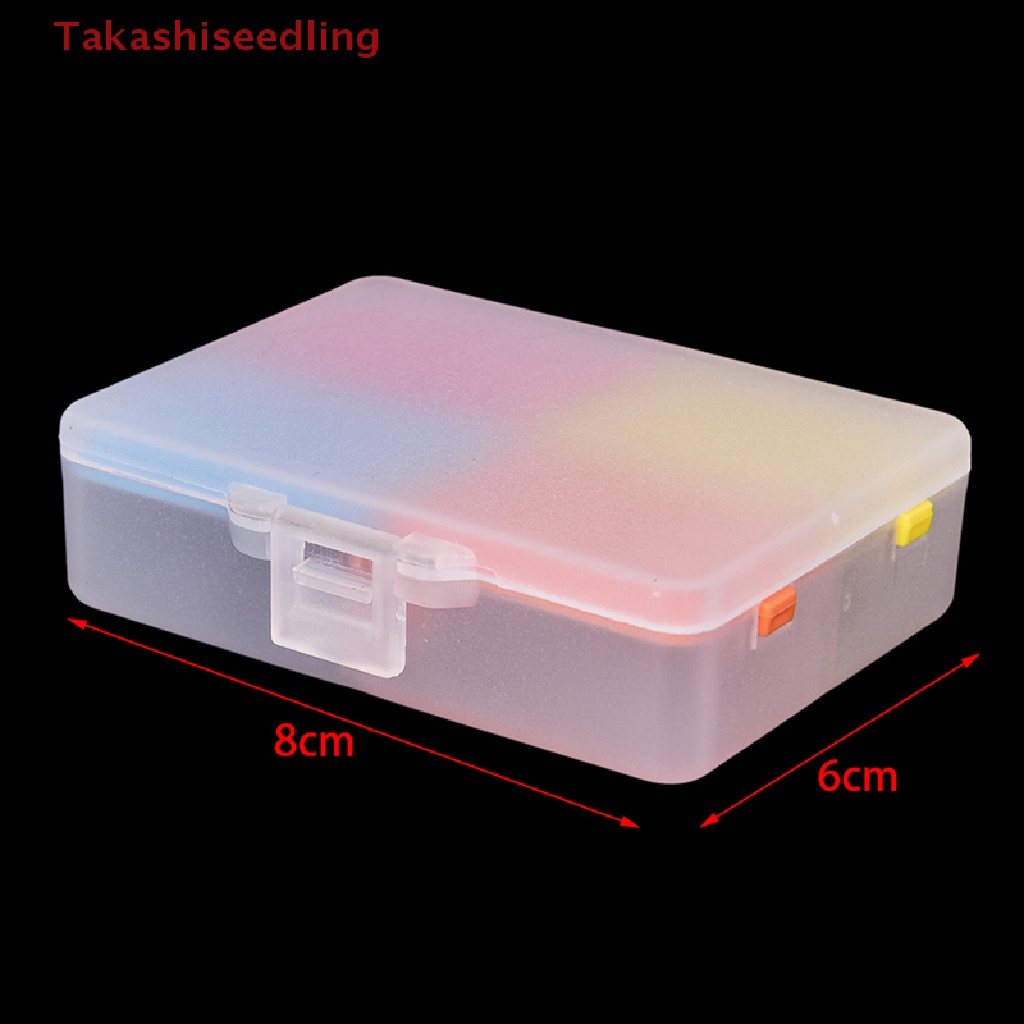 (Takashiseling) Hộp Đựng Thuốc 4 Ngăn Gấp Lại Được Dễ Thương Sáng Tạo