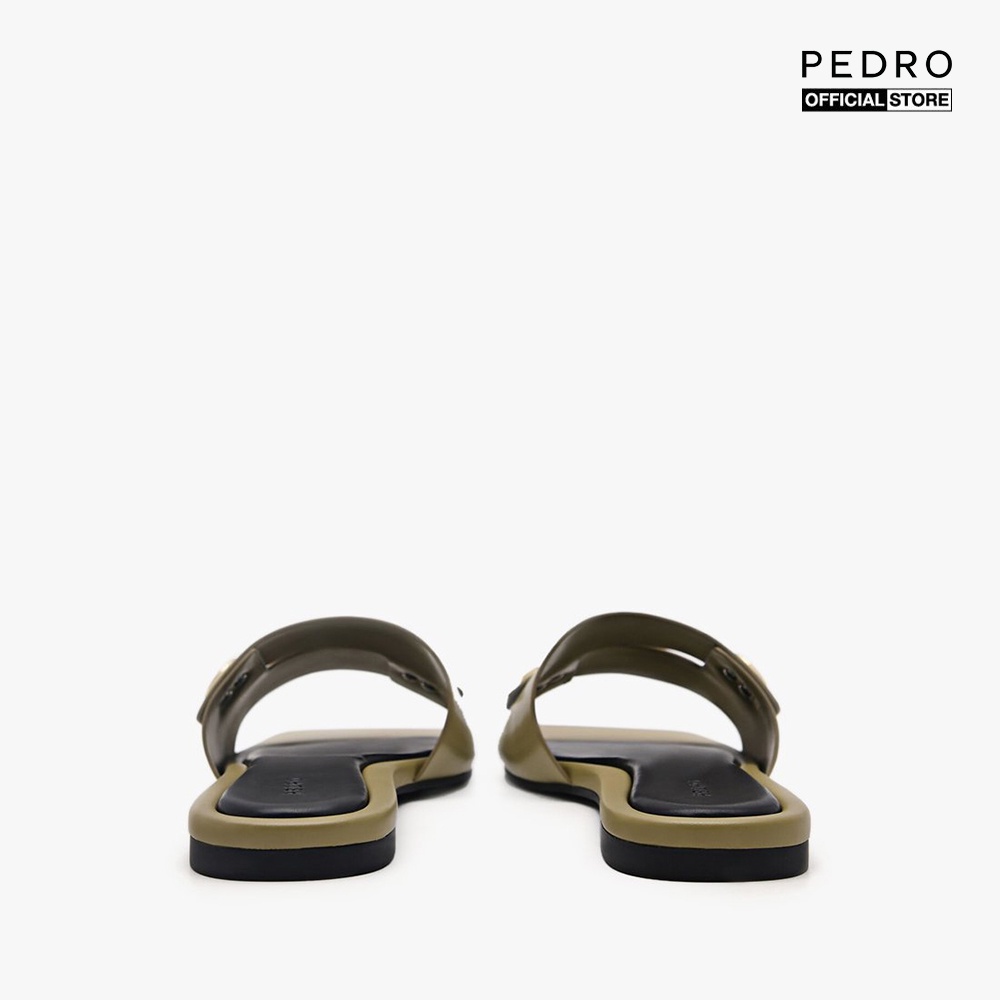 PEDRO - Dép nữ quai ngang mũi vuông hiện đại PW1-65110056-37